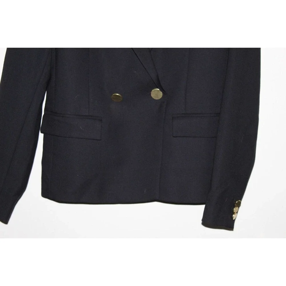 NWT J. Crew Dover Blazer Suit Jacket Navy Blue G7102 Women's Size 6 H14488 - Picture 4 of 12